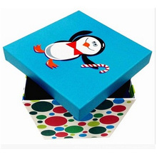 Color Box Printing Gift Bcartoon Paper Box with Lid